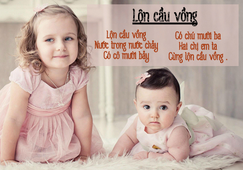 9 bài đồng dao tuyệt hay rèn trí thông minh cho bé - 5