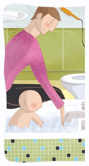 phongtam Những điều mẹ nên biết để bảo vệ bé an toàn ngay tại nhà - 1