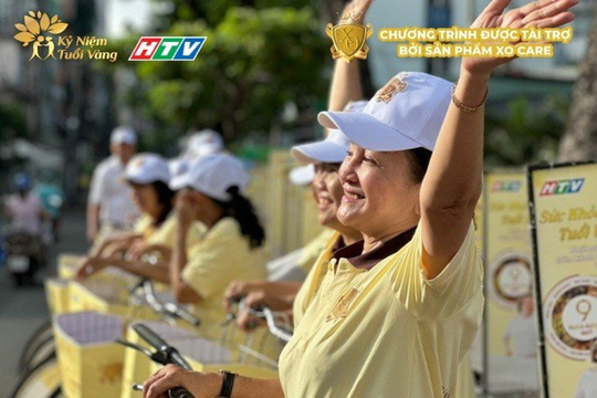 Roadshow XO Care - Đạp xe vui khỏe cùng người cao tuổi - Ảnh 1. Roadshow XO Care - Đạp xe vui khỏe cùng người cao tuổi - Ảnh 1.