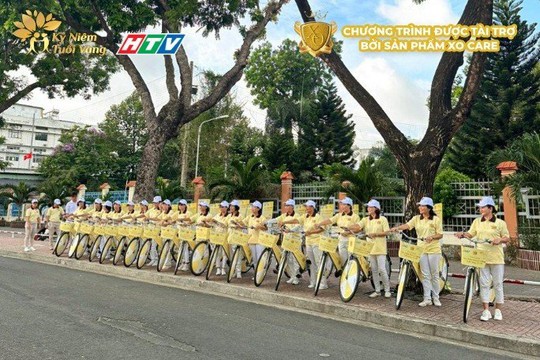 Roadshow XO Care - Đạp xe vui khỏe cùng người cao tuổi - Ảnh 2. Roadshow XO Care - Đạp xe vui khỏe cùng người cao tuổi - Ảnh 2.